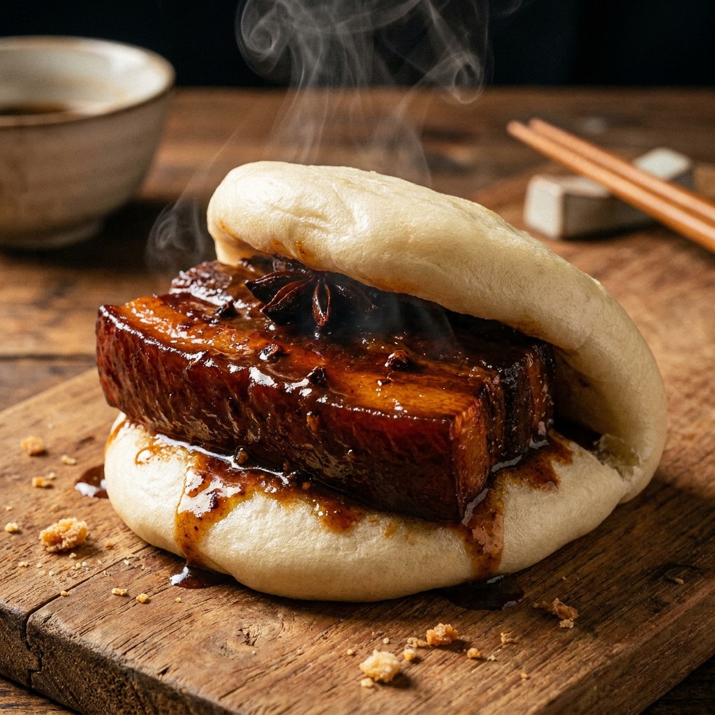 上海红烧肉刈包